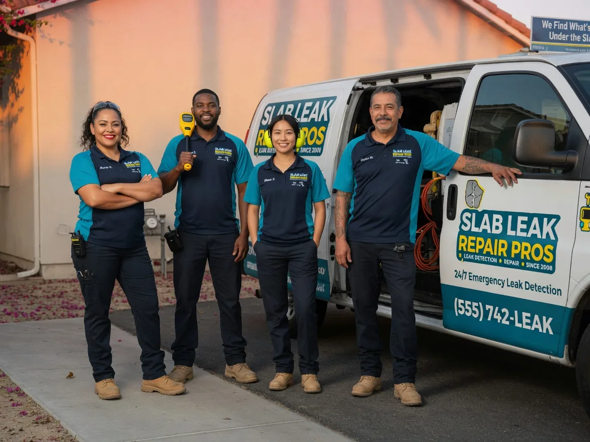 Slab Leak Repair company in Leland, IL